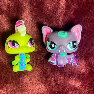 2 Punkiest LPS Bat and Caterpillar